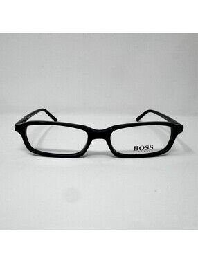 Hugo Boss BOSS 0059 807 Shiny Black Eyeglass Frames 52-17-140